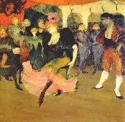 Henri de toulouse-lautrec, Marcelle Lender on stage